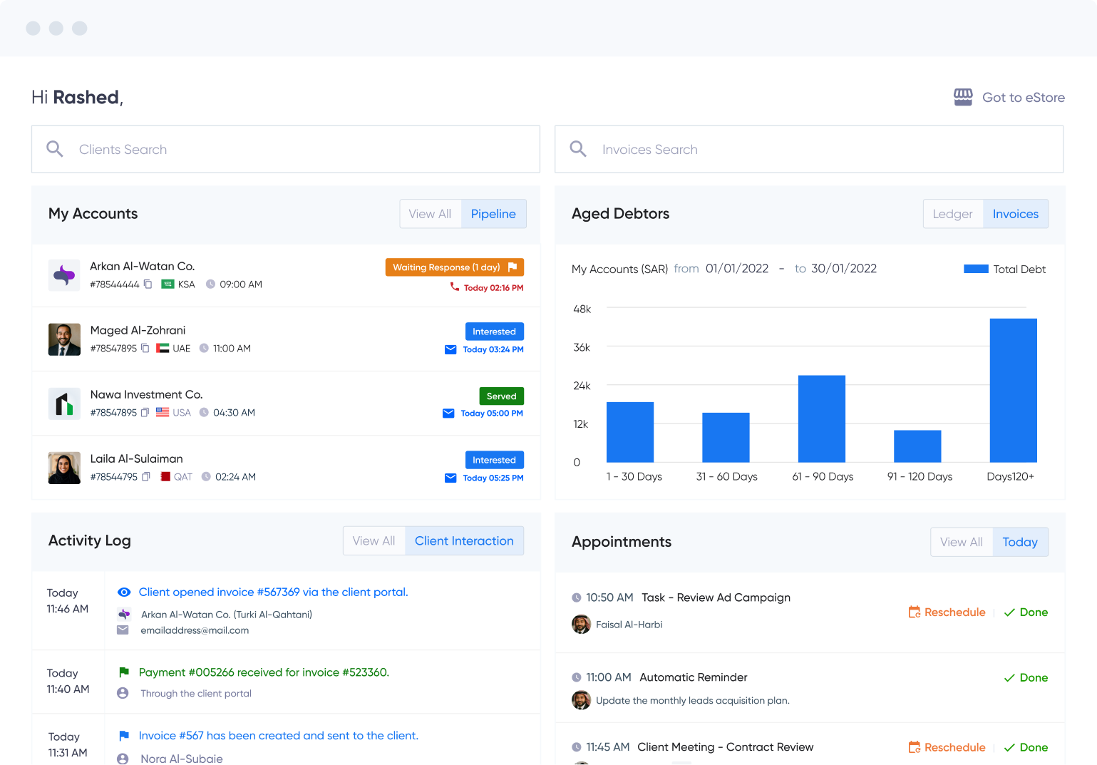 Online Invoicing & Billing